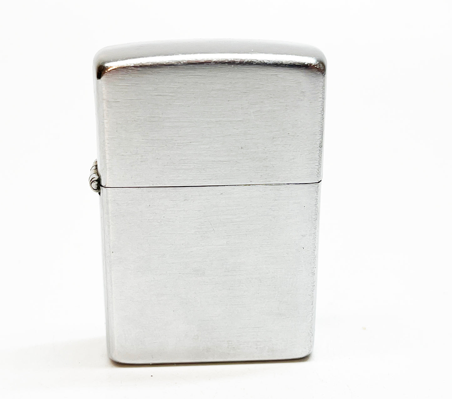 1951 - 1952 Zippo Lighter with Black Candy Stripe Box and Instructions