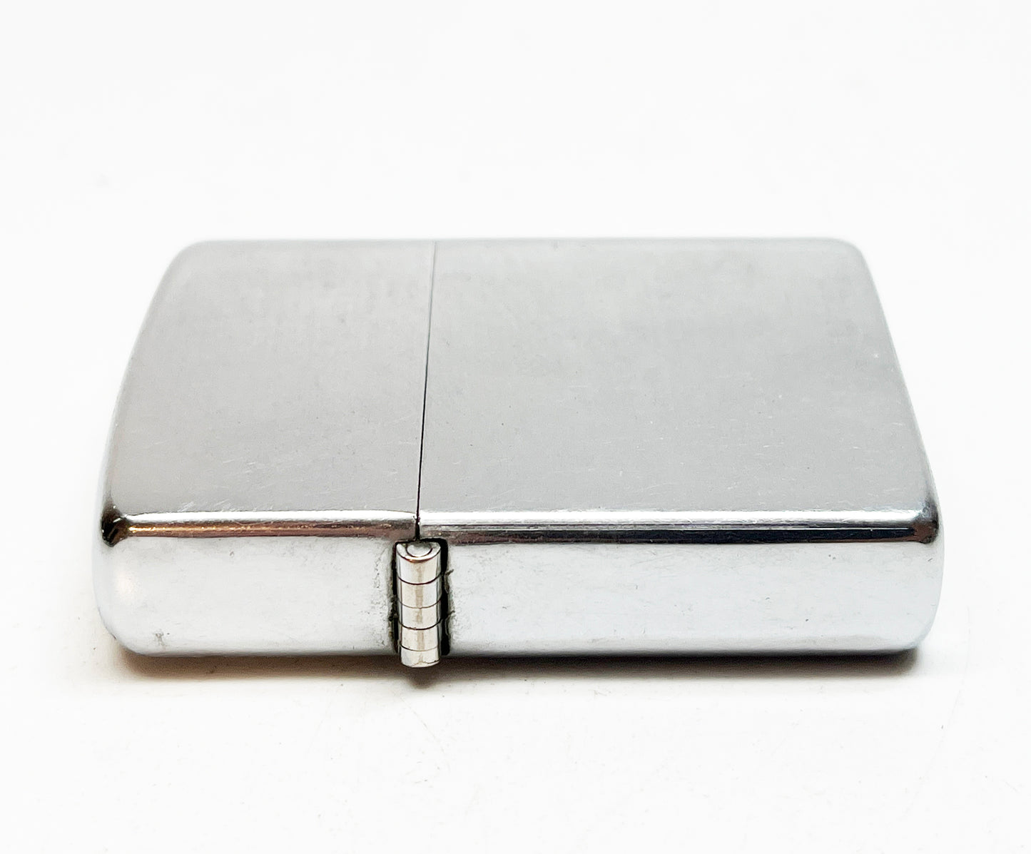 1951 - 1952 Zippo Lighter with Black Candy Stripe Box and Instructions