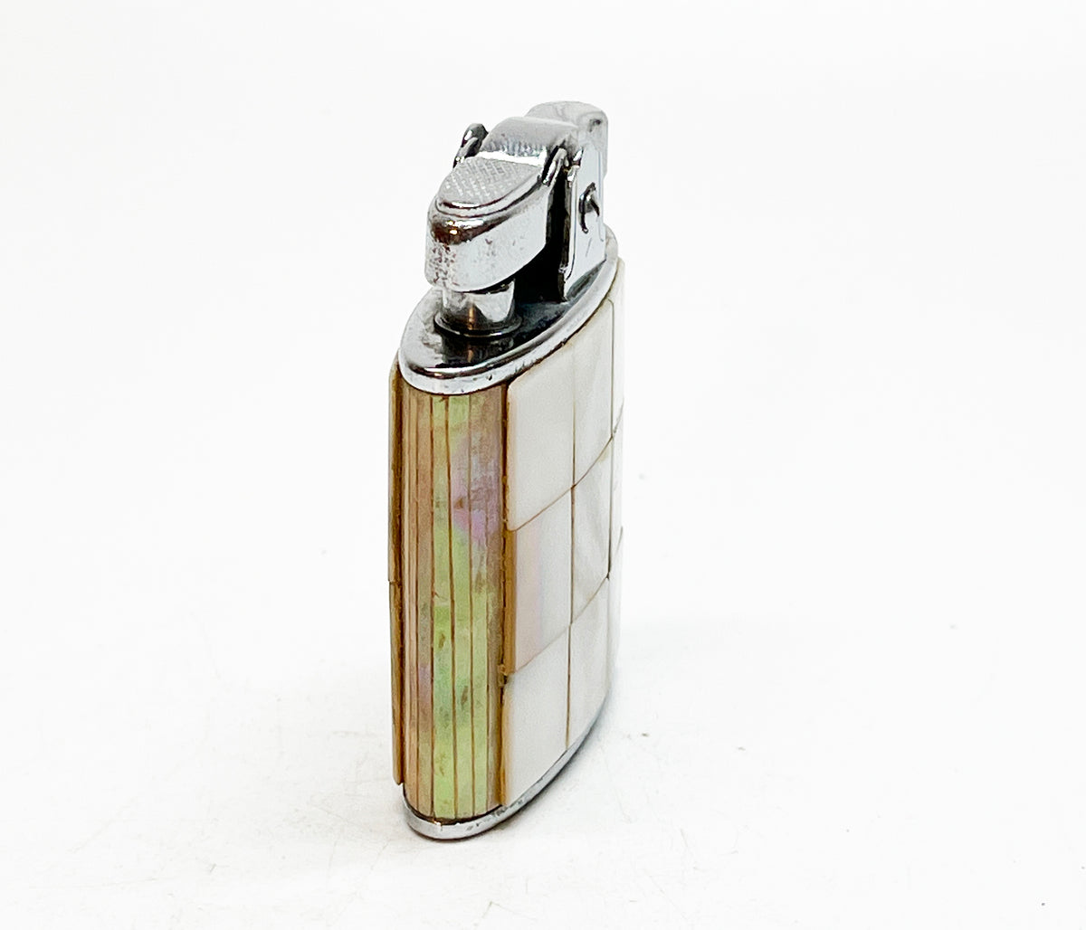 Working 1950s Atlantis Mother of Pearl Vintage Lighter