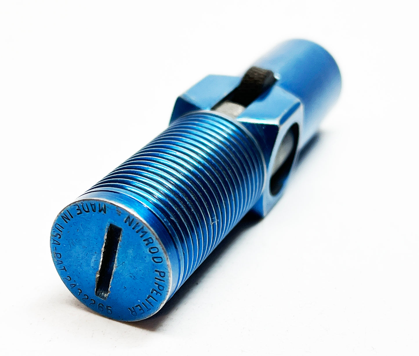 Blue 1950s Nimrod Pipe Lighter