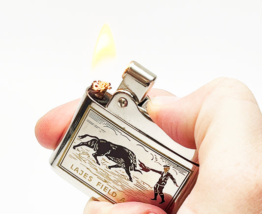 1950s Rowenta Snip Bullfighting Lajes Field Azores German Working Lighter
