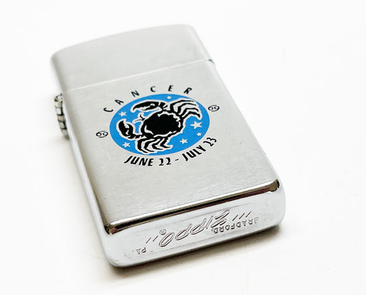 1977 Zippo Cancer Zodiac Astrology Lighter