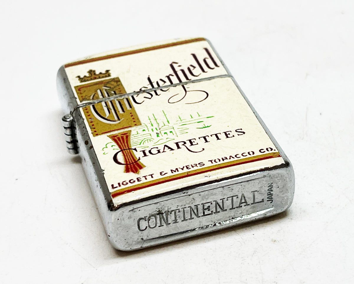 1950s Chesterfield Cigarettes Working Vintage Advertising Lighter