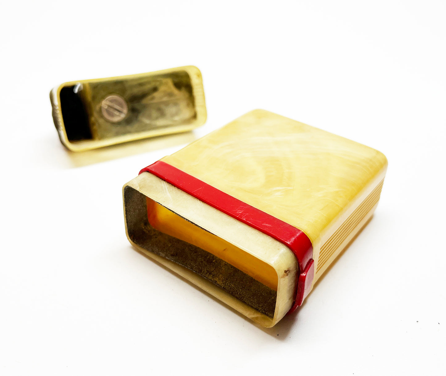 1950s Pac-A-Lite Cigarette Case and Lighter Combo