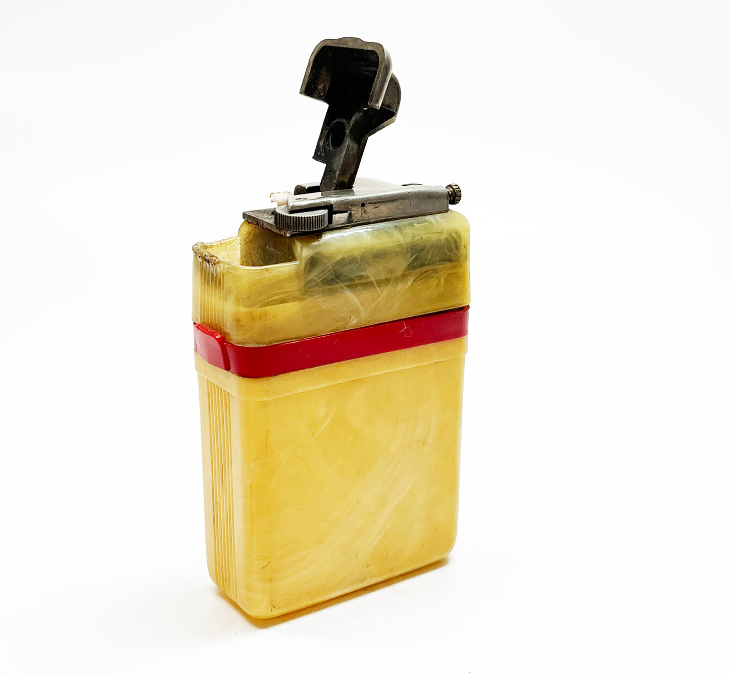 1950s Pac-A-Lite Cigarette Case and Lighter Combo