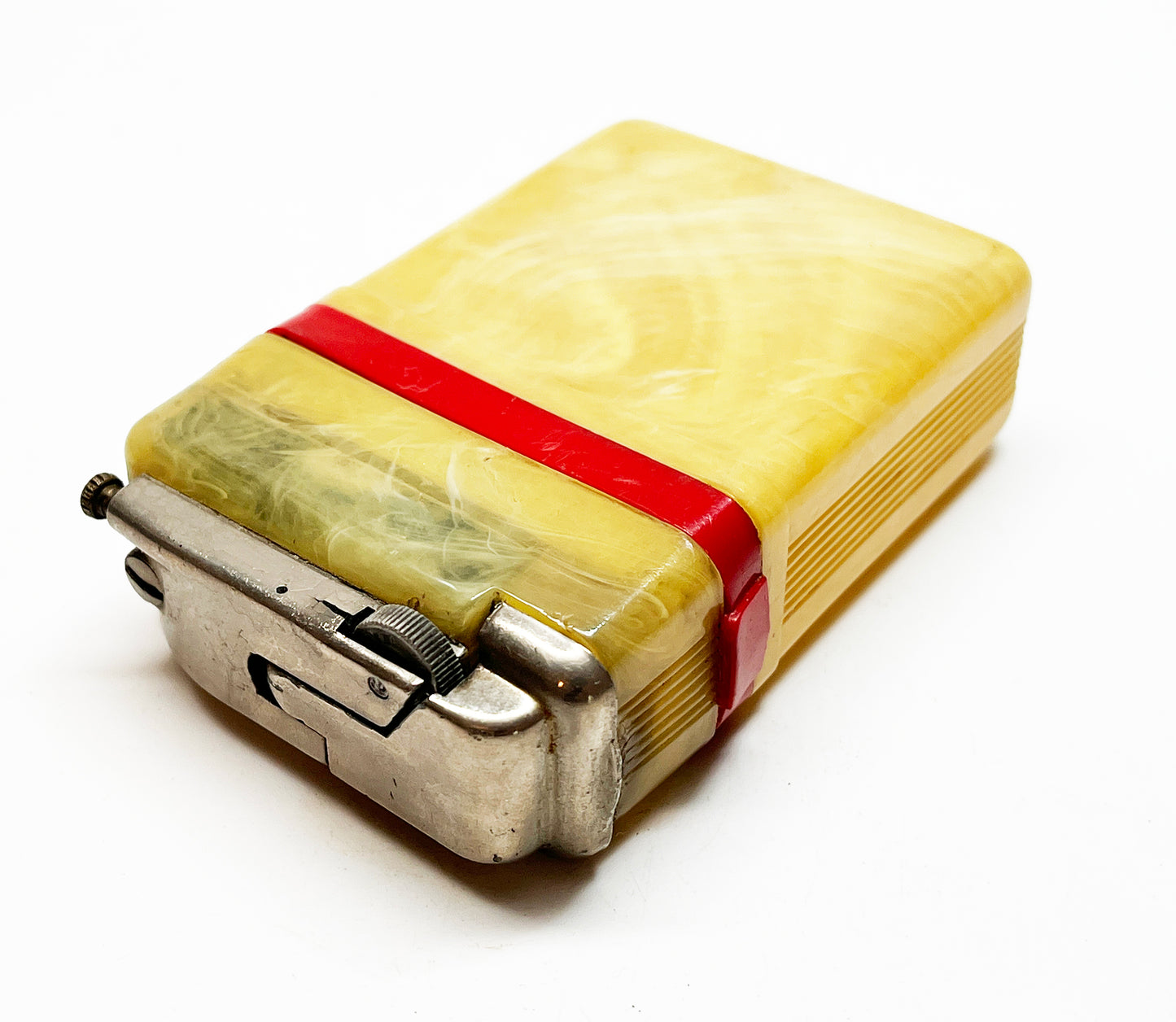 1950s Pac-A-Lite Cigarette Case and Lighter Combo