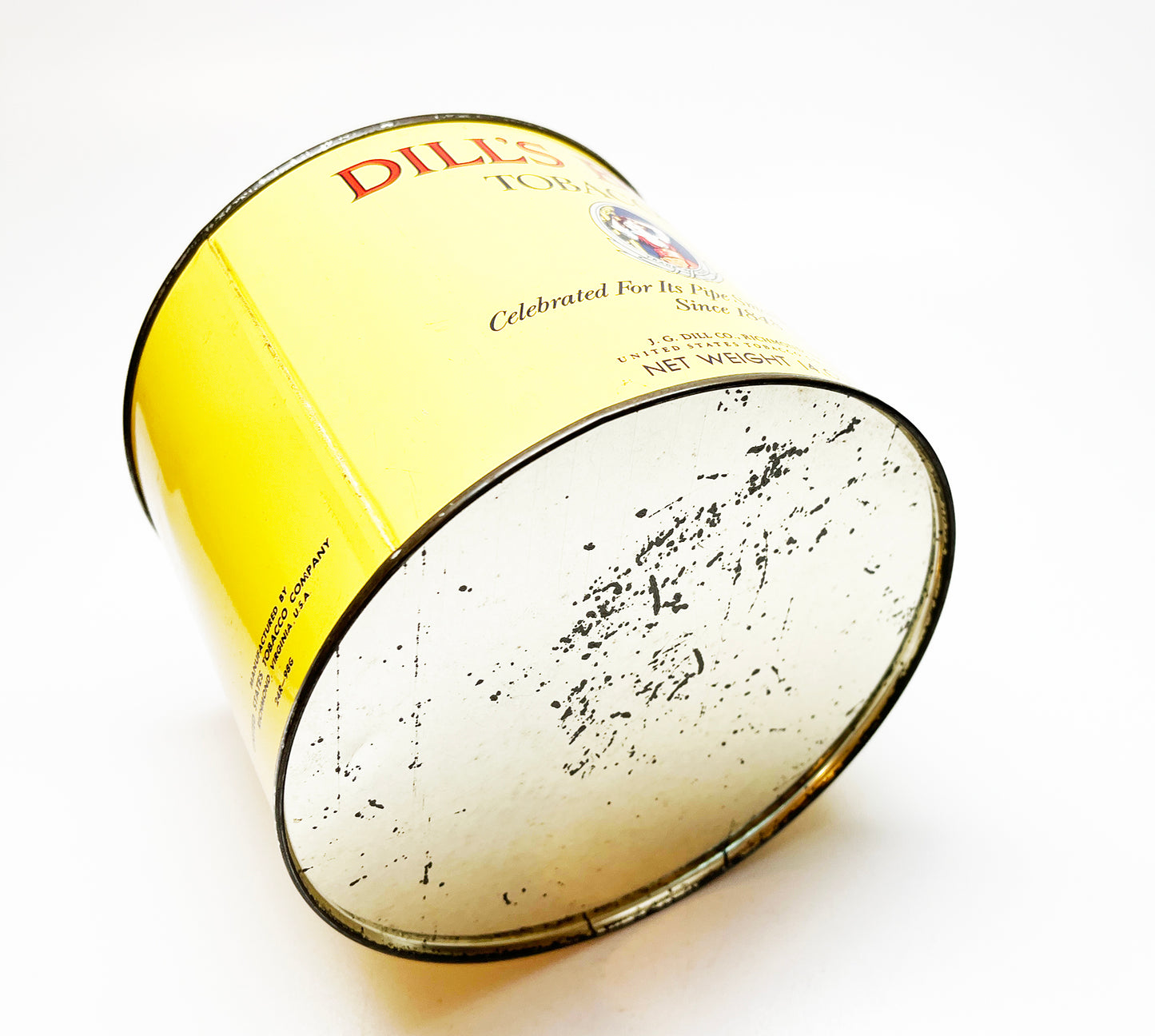Dill's Best Large 1920s Tobacco Tin