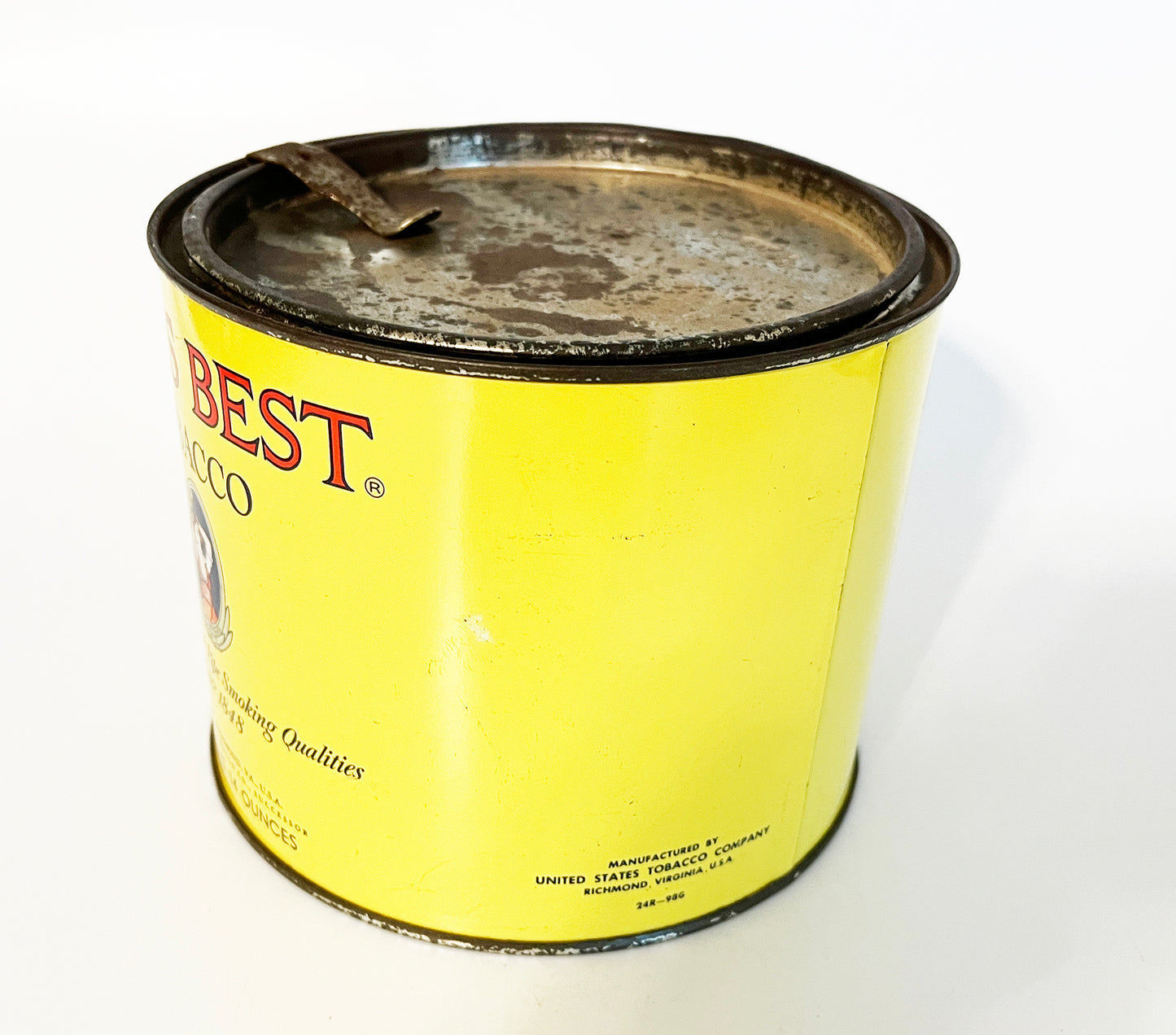 Dill's Best Large 1920s Tobacco Tin