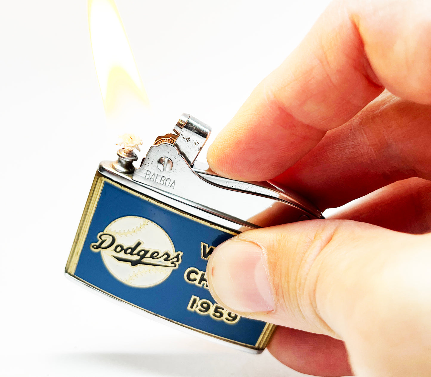 1959 Los Angeles Dodgers World Series Champions Lighter
