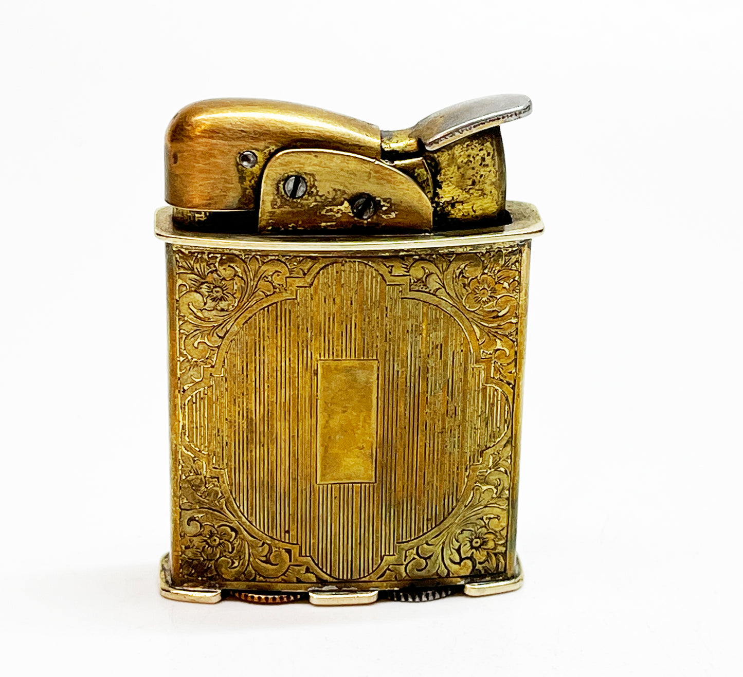 1940s Evans Gold-Toned Spitfire Lighter