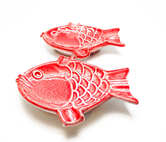 1960s Italian Fish Ashtray Pair