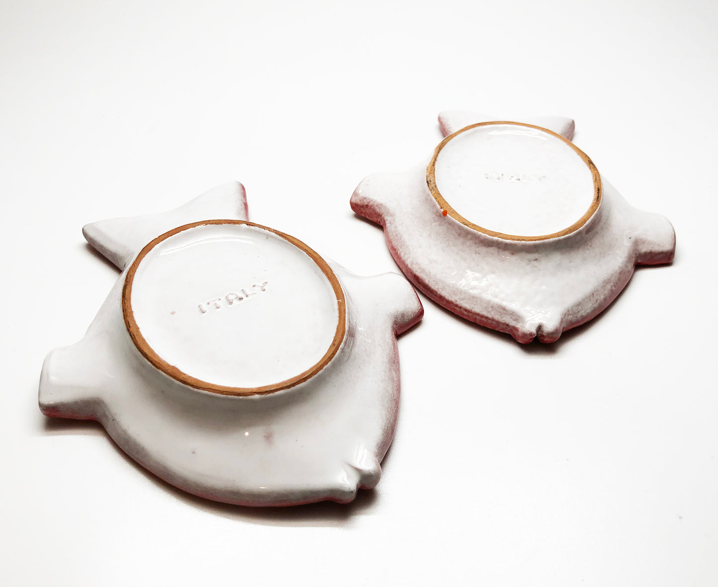 1960s Italian Fish Ashtray Pair