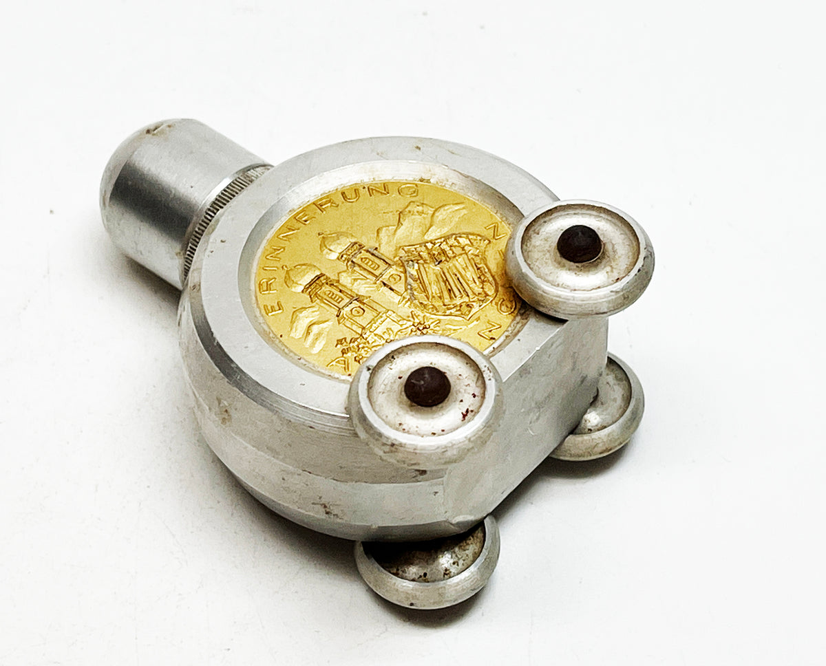 1940s Vintage German Munich Souvenir Wheeled Table lighter