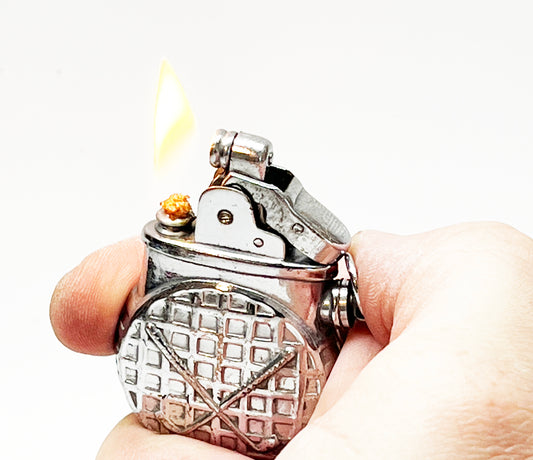 Rare Golf Themed Semi-Automatic Vintage Lighter