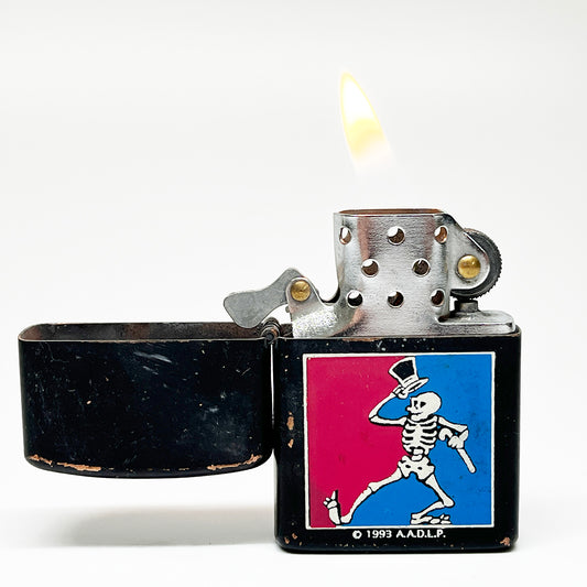 Vintage Grateful Dead Dancing Skeleton Lighter
