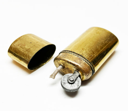 1940s Working Jhonar Diana Brass Lighter