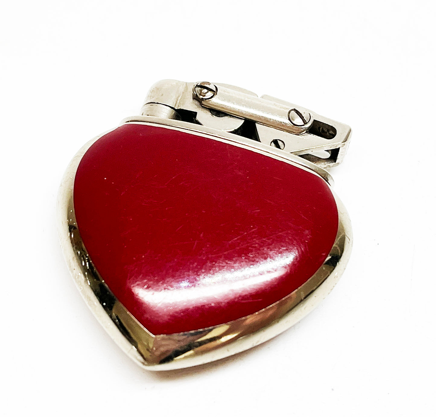 1930s Antique German Karl Wieden KW Figural Heart Lighter