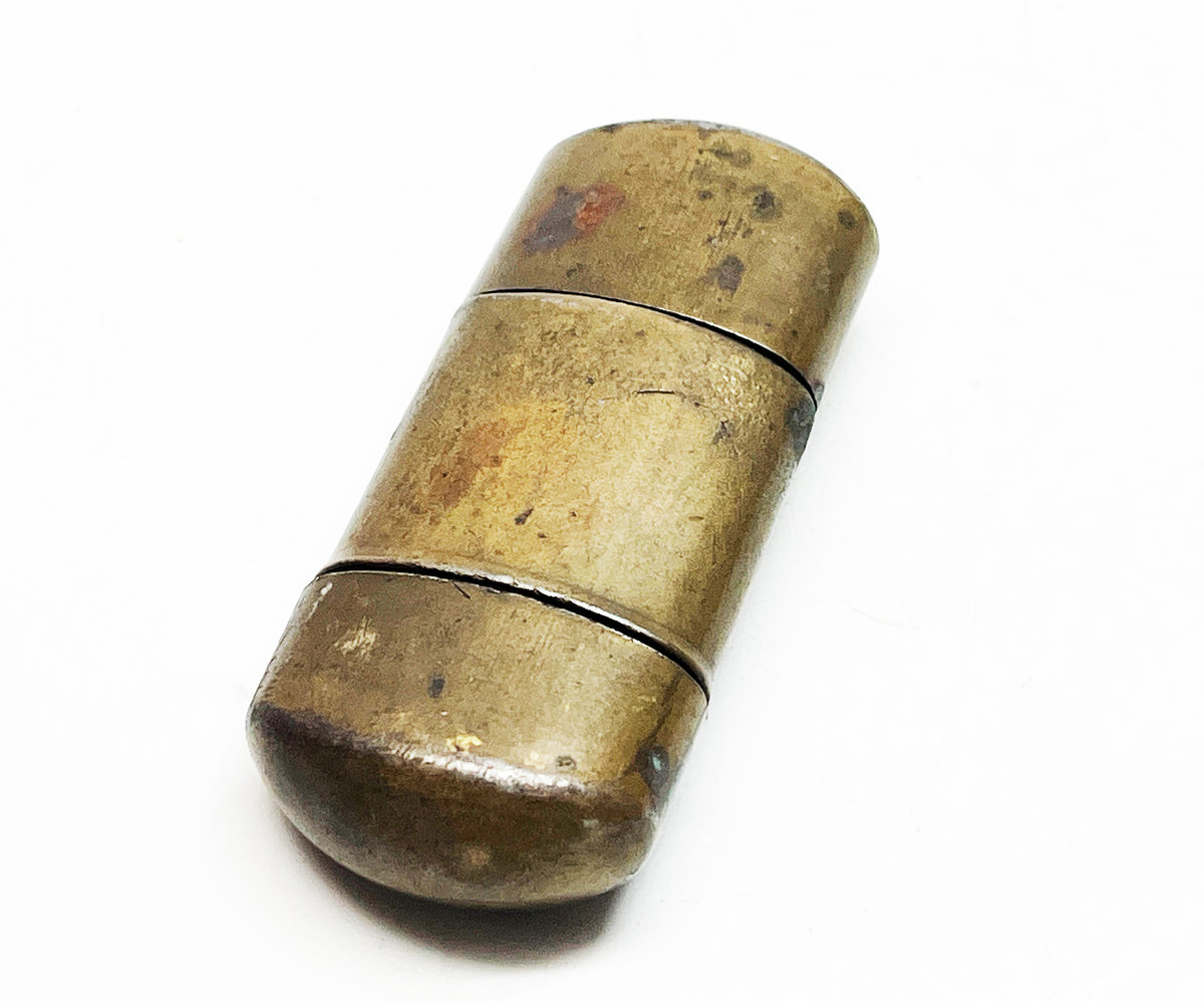 Vintage Brass KW Karl Wieden Wheel Sleeve Style Lighter