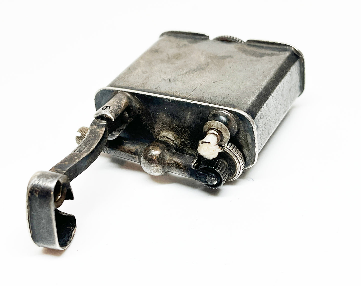 Mexican Silver Lift-Arm 1930s Lighter