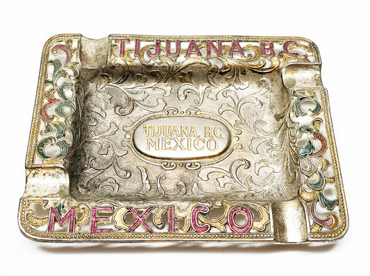 1950s Mexico City and Tijuana Ashtray Set