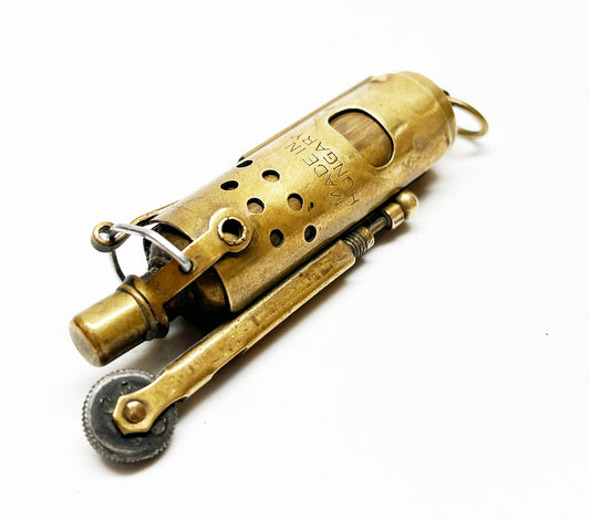 Working WWI Neverfail Brass Trench Lighter