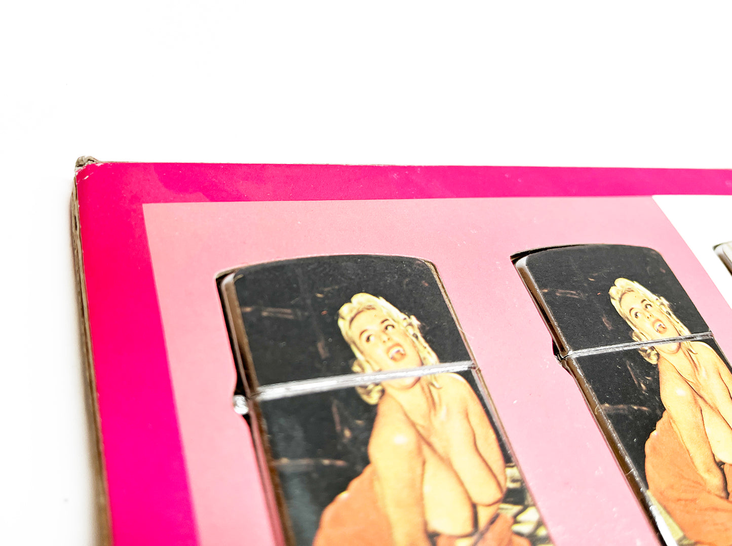 1950s Pinup Girl Twelve Lighter Counter Display
