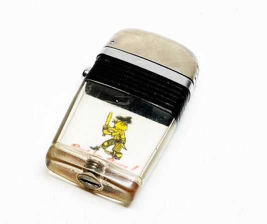 1960s Pittsburgh Pirates 'Beat Em' Bucs!' Baseball Scripto Lighter