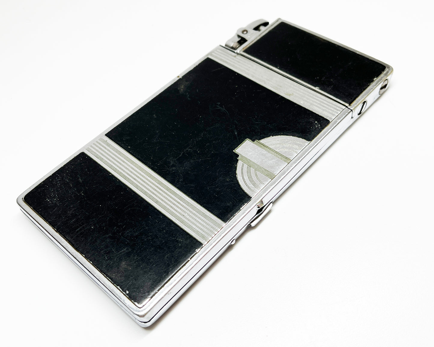 Ronson Fourteencase 1930s Lighter and Cigarette Case Combination