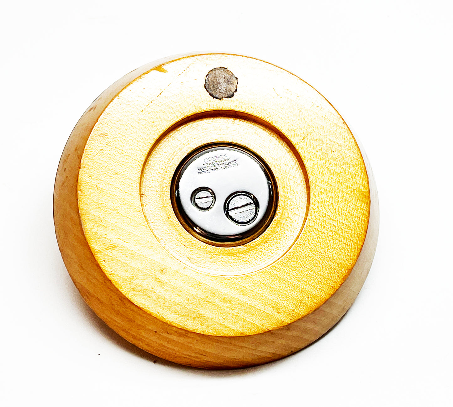 1950s Ronson Cadet Mid Century Wood Table Lighter
