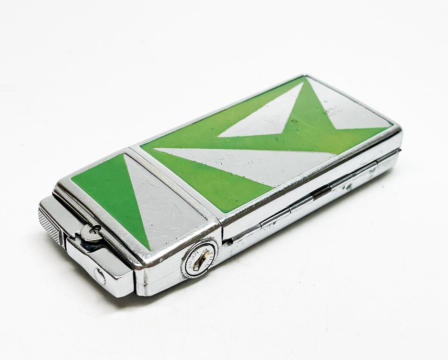 1929 - 1930 Ronson Lytacase Lighter and Cigarette Case Combo