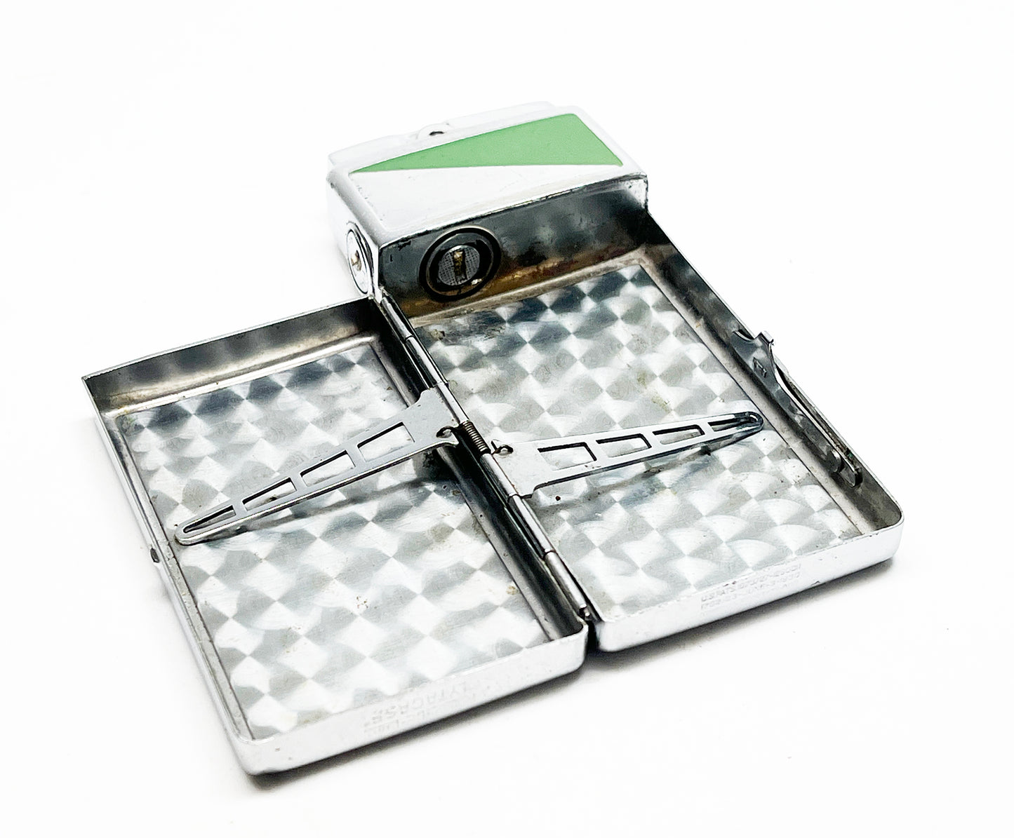 1929 - 1930 Ronson Lytacase Lighter and Cigarette Case Combo