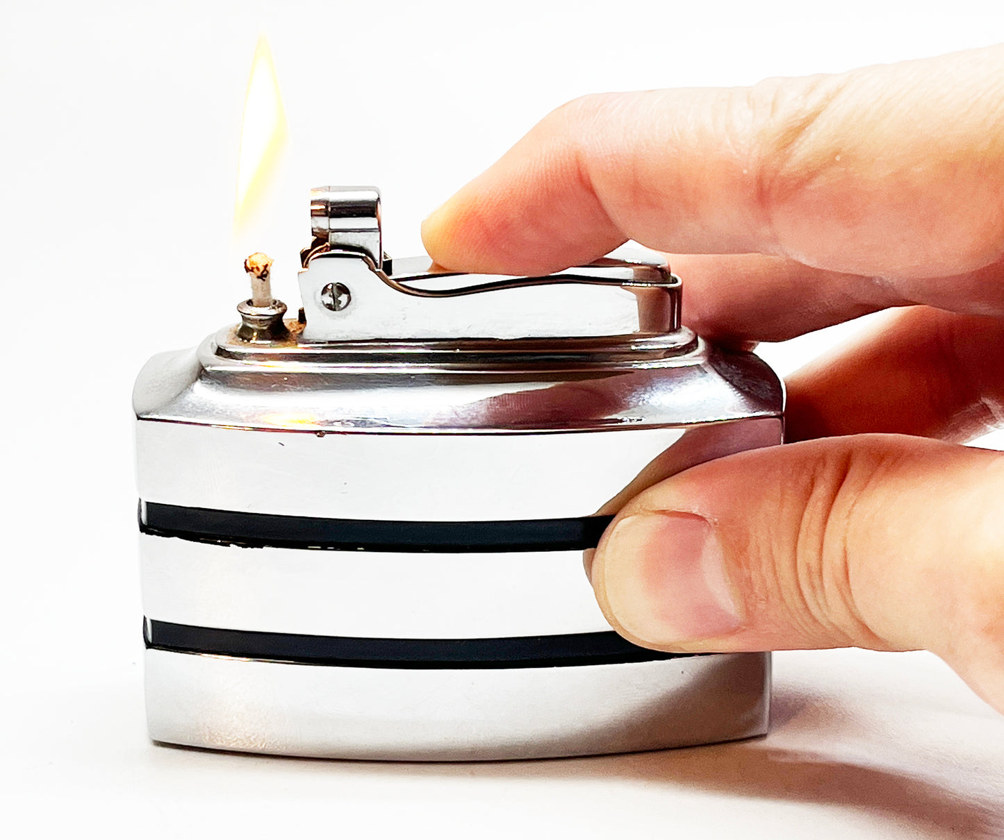 1950s Ronson Spartan Table Lighter