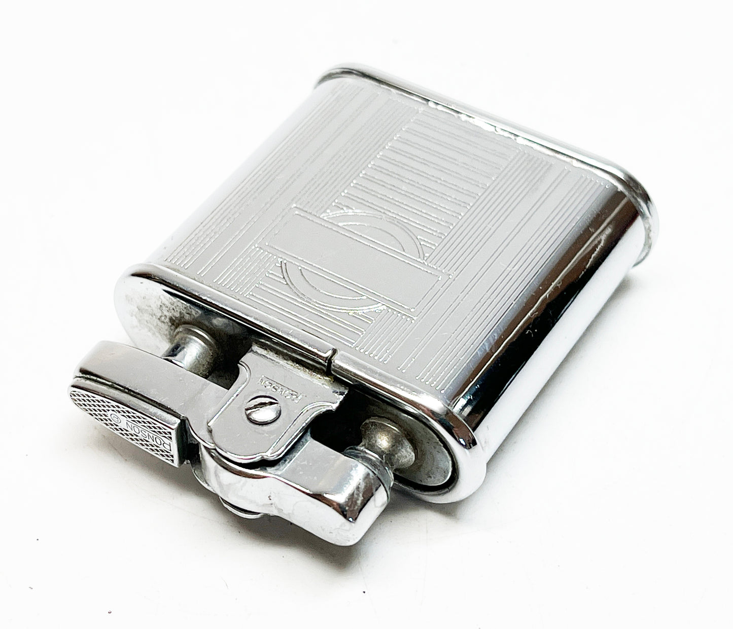 Working Ronson Whirlwind 1940s Windscreen Lighter