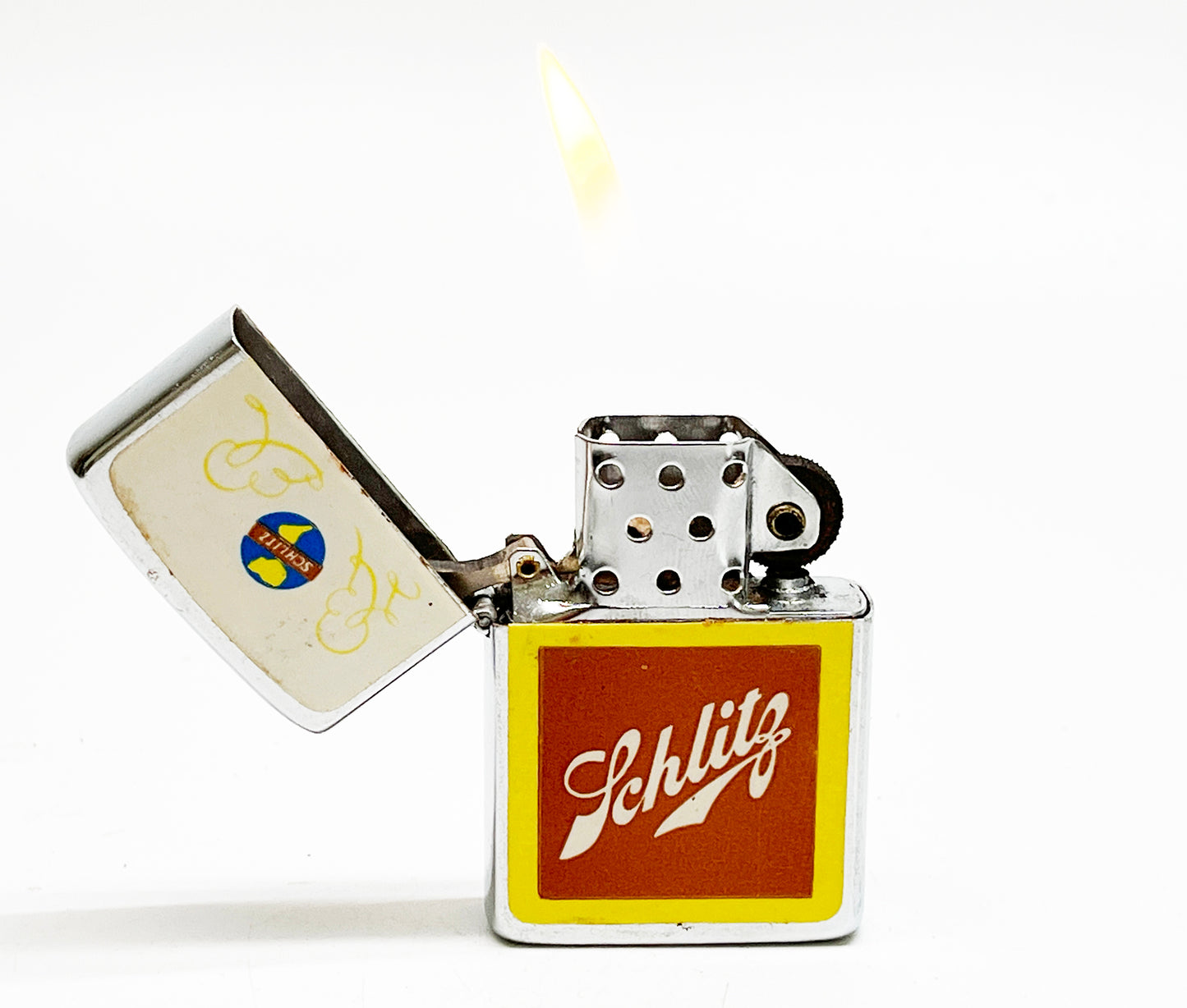 1960s Schlitz Beer Advertising Lighter