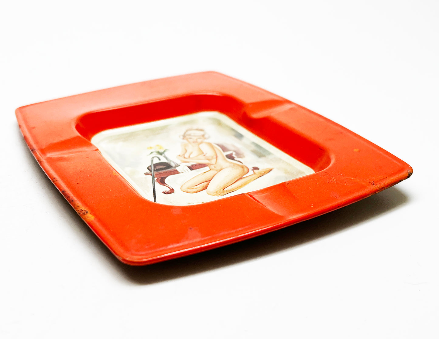 1950s Pinup Girl Ashtray