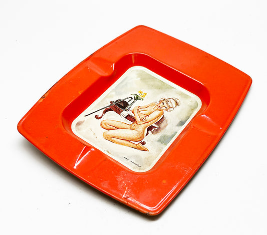 1950s Pinup Girl Ashtray