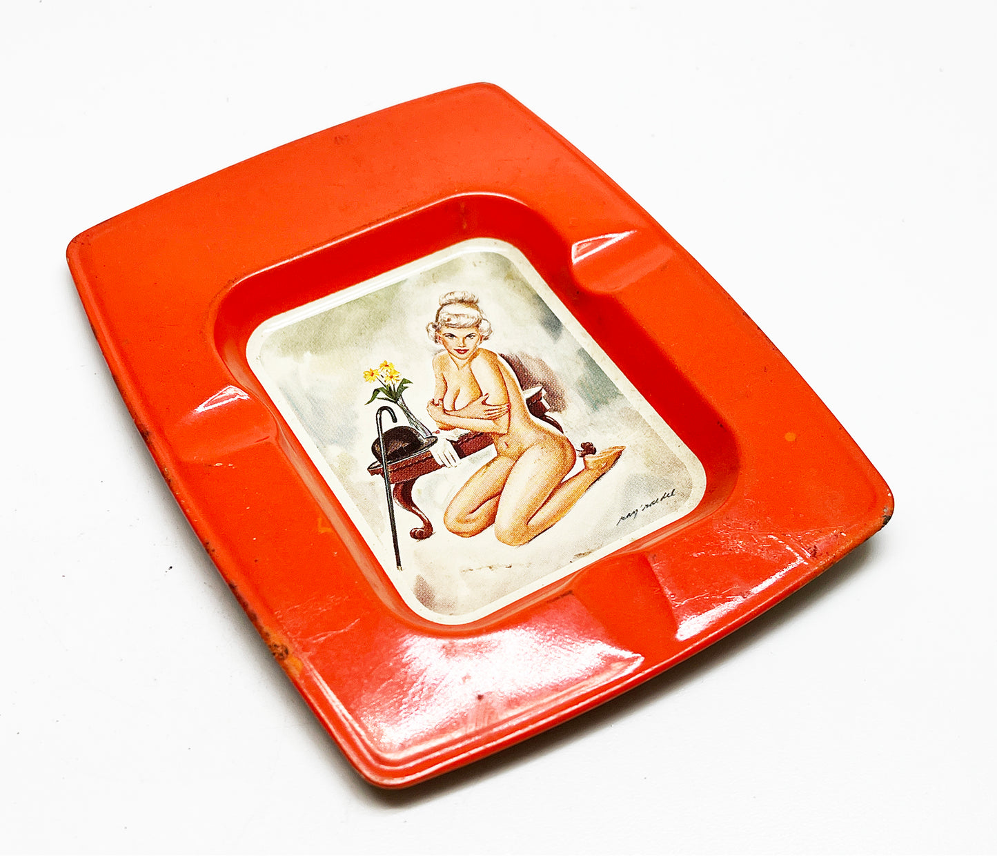 1950s Pinup Girl Ashtray