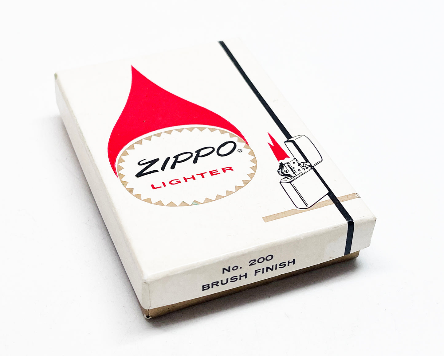 1968 Vietnam Era Zippo Lighter with Snoopy Engraving in Original Box