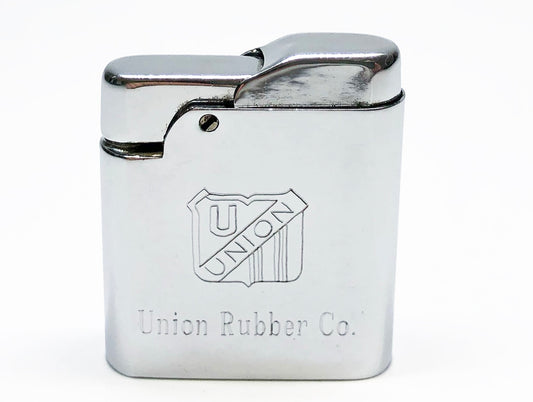 Tigges Snapmatic 1940s Union Rubber Co Advertising Lighter