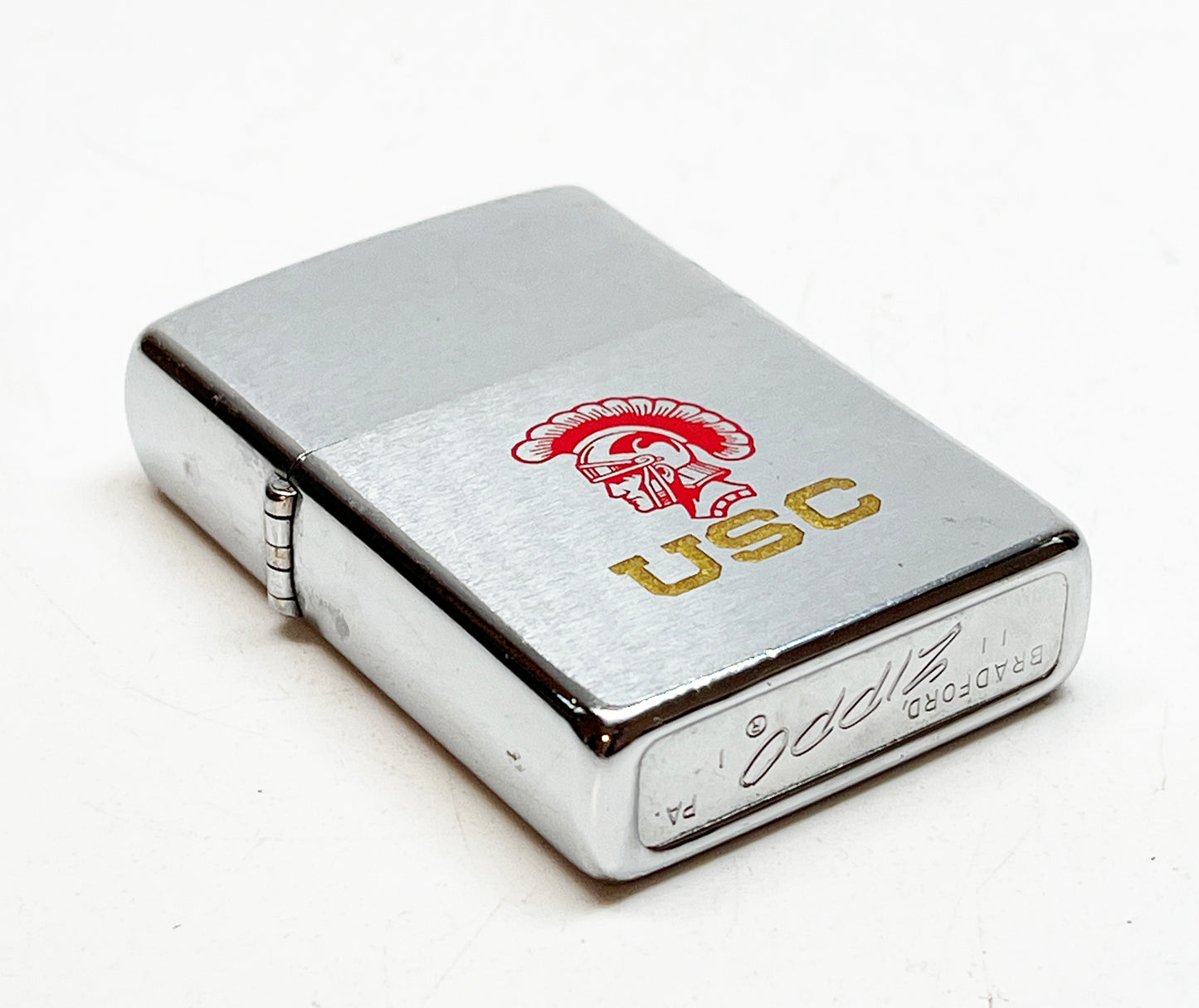 1971 University of Southern California Zippo USC Lighter with Box and Instructions