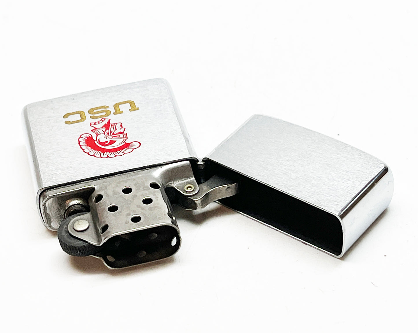 1971 University of Southern California Zippo USC Lighter with Box and Instructions