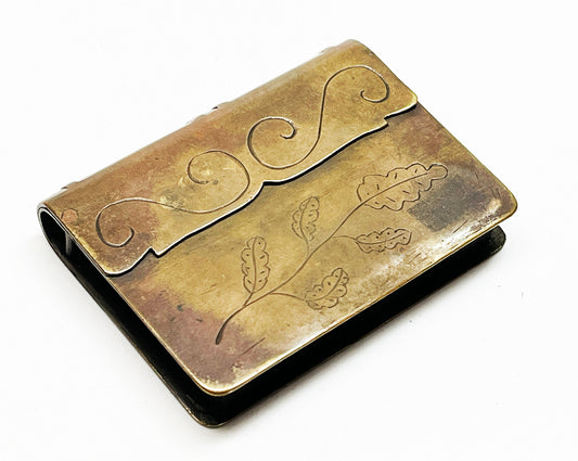 WWI Trench Art Book-Shaped Verdun Lighter