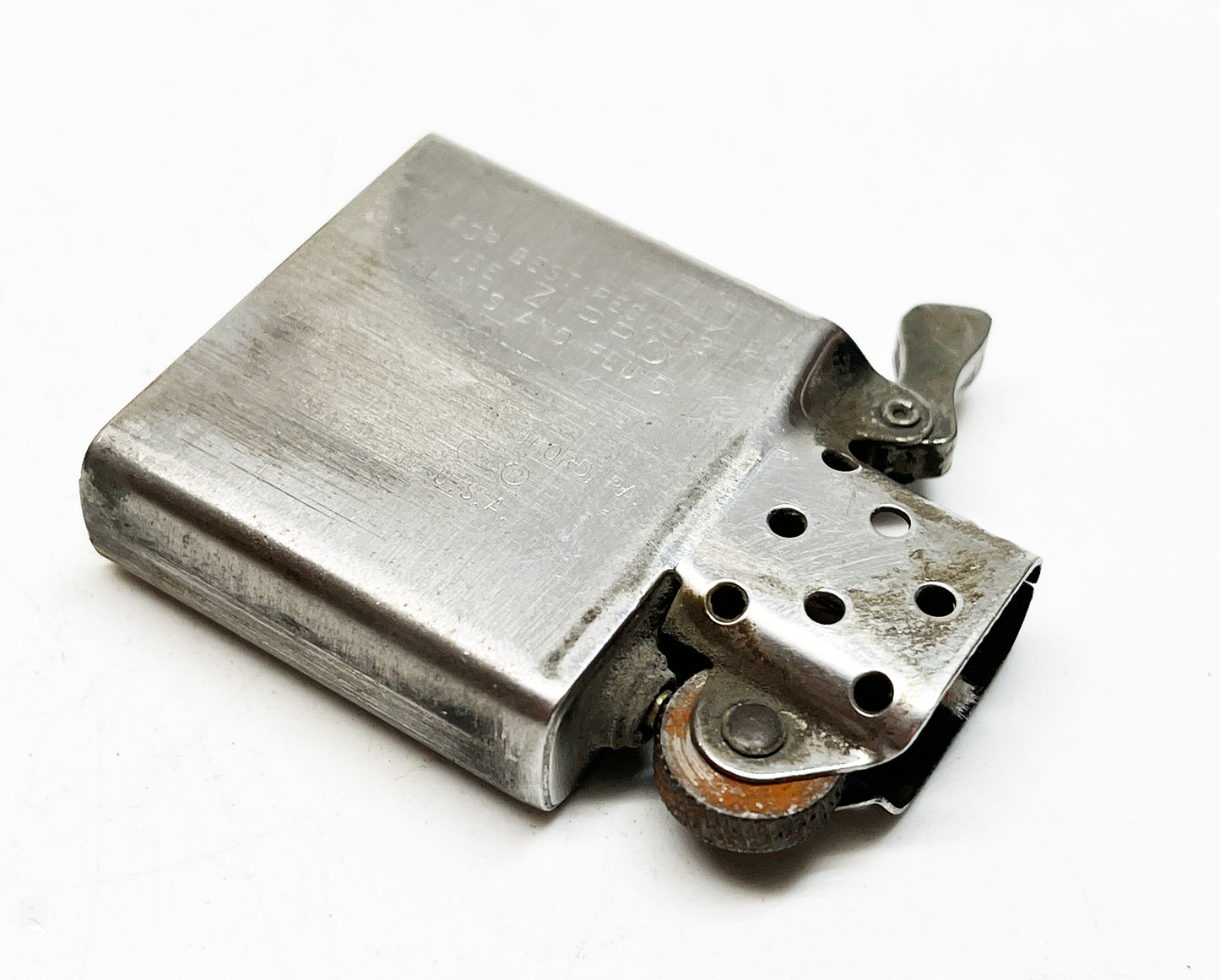 1968 - 1971 Vietnam Zippo Soldier's Lighter with Etchings