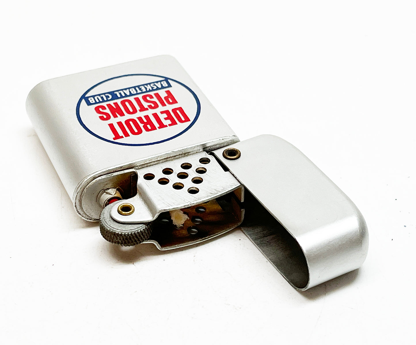 1960s Detroit Pistons NBA Basketball Storm Master Lighter