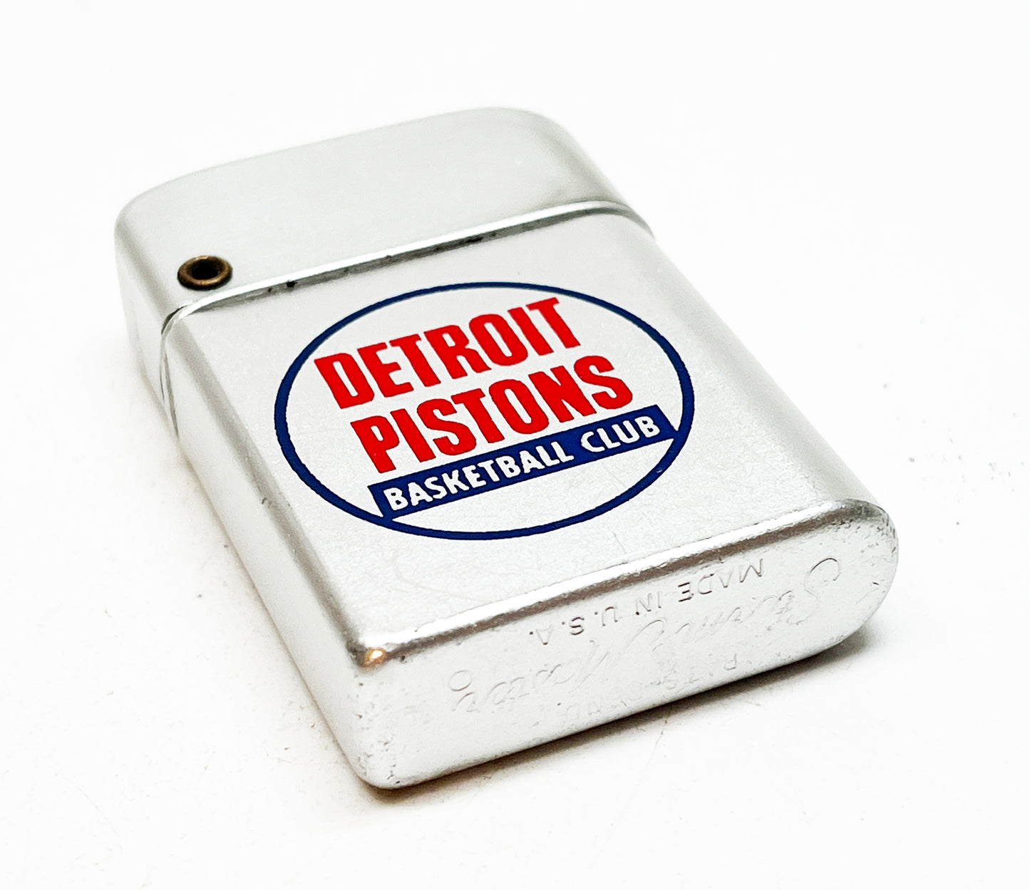 1960s Detroit Pistons NBA Basketball Storm Master Lighter