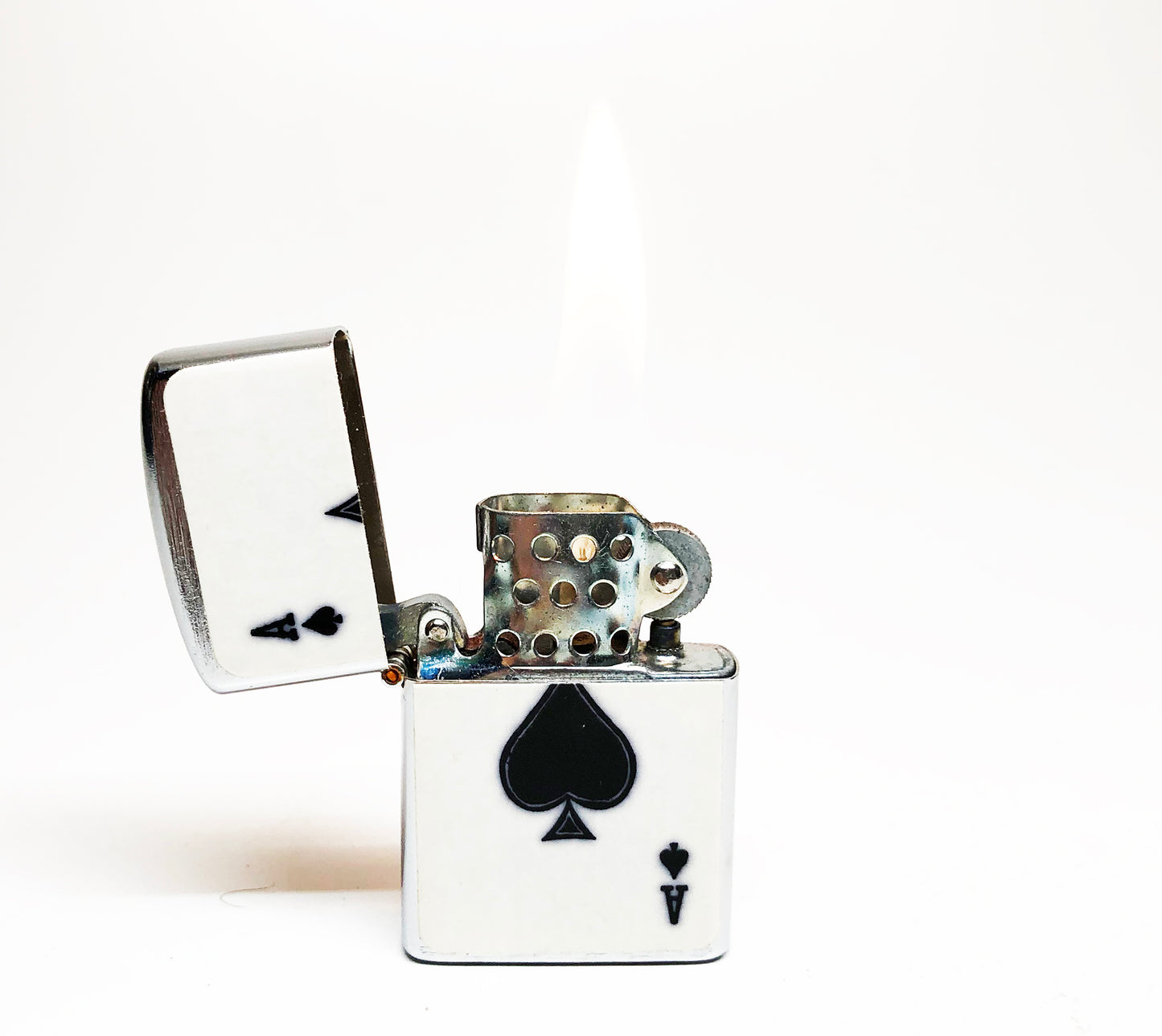 1960s Ace of Spades Cards Gambling Lighter