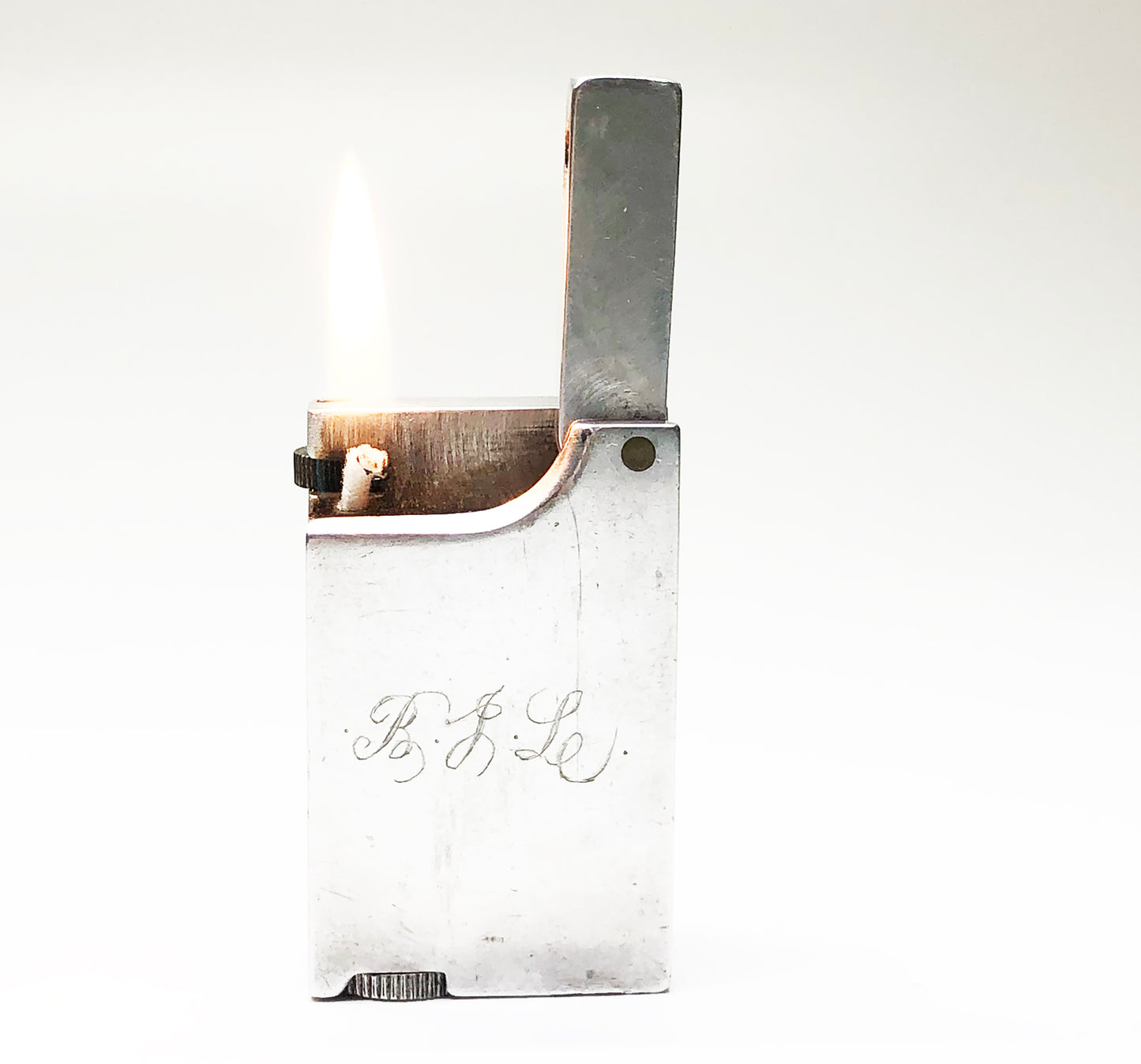 1940s Aluminum Block Lighter