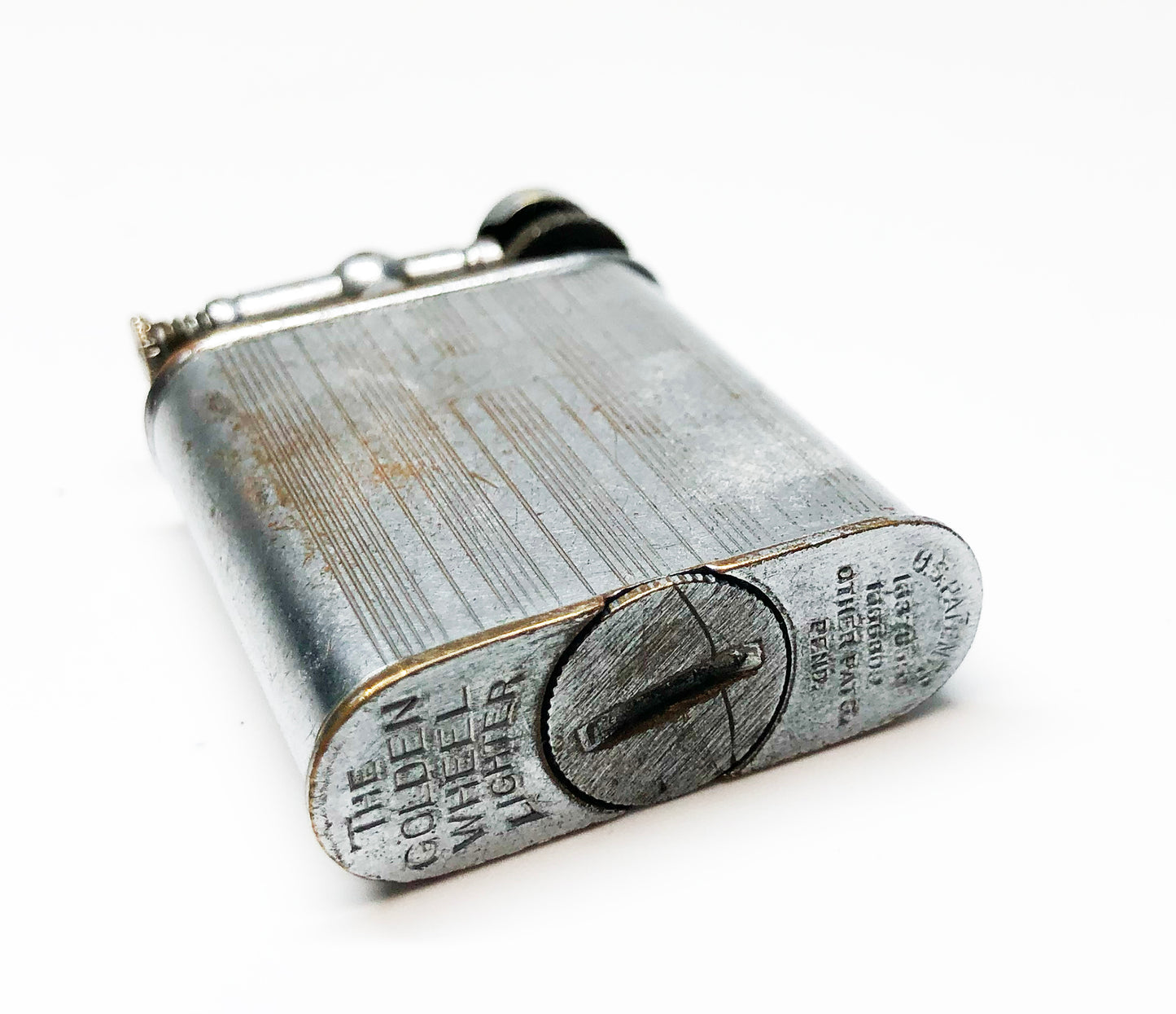 1930s Golden Wheel Lift Arm Lighter