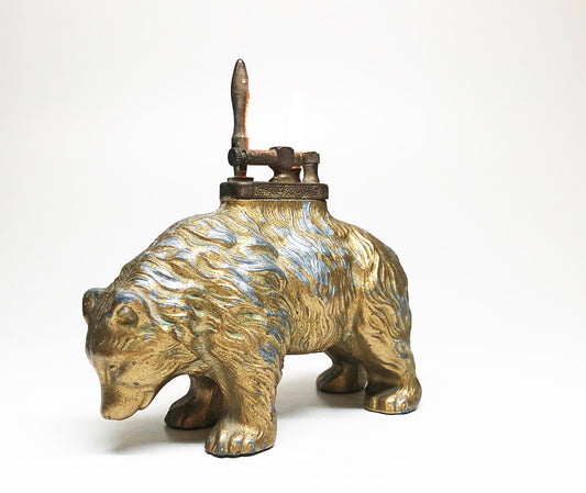 1930s Bear-Shaped Table Lighter