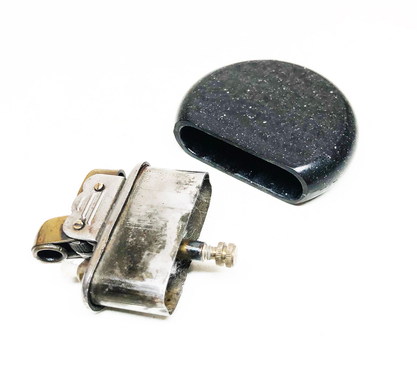 1930s Bakelite Round Shaped Automatic German Lighter